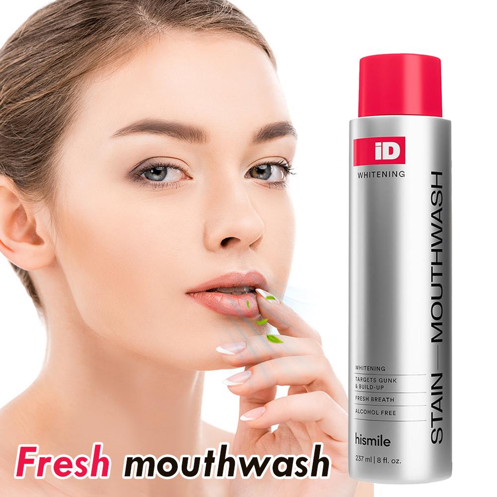 Hismile iD Alcohol Free Mouthw - Teeth Whitening Mouthwash review and price