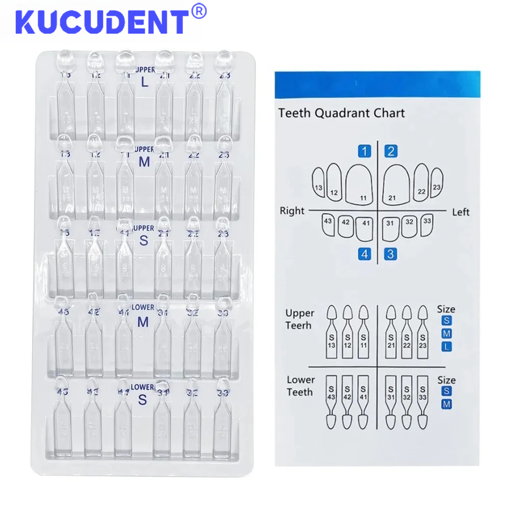 30pcs/Set Dental Veneer Mould  - Teeth Whitening Moulds review and price
