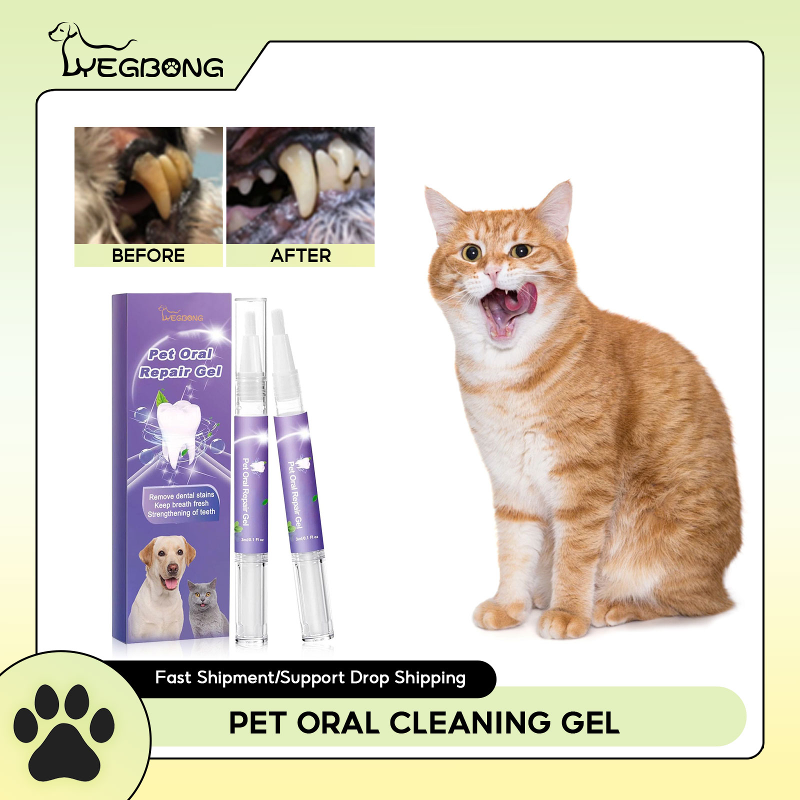 Pet Oral Repair Gel Puppy Tart - Teeth Whitening Near Me review and price
