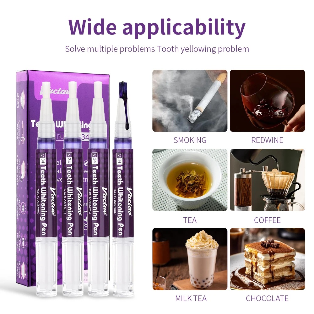 Vaclav V34 Purple Teeth Whiten - Teeth Whitening Near Me review and price